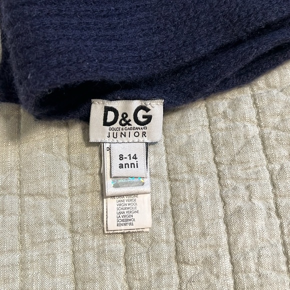 🔥🔥Dolce & Gabbana Jr. Wool/Cashmere hat and scarf set - Picture 6 of 7